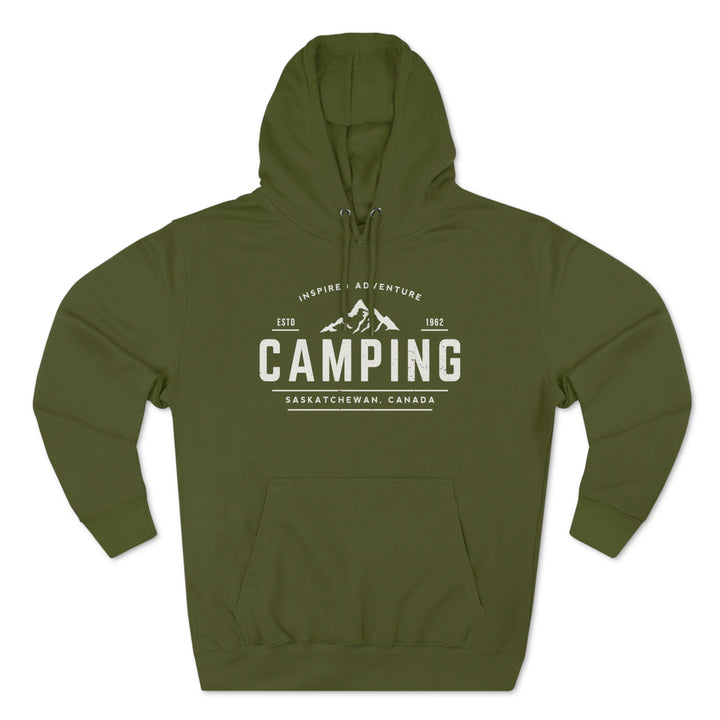 Camping Vintage Premium Pullover Hoodie
