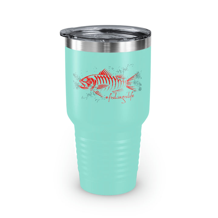 #FishingLife Ringneck Tumbler, 30oz