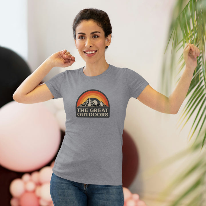 The Great Outdoors Women's Premium Tri-Blend Tee