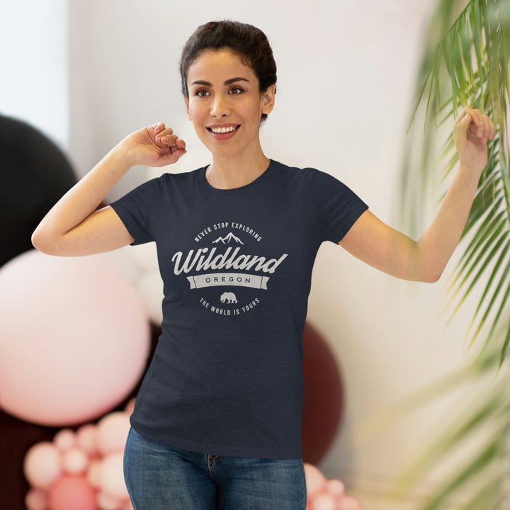Women's Wildland Premium Tri-Blend Tee
