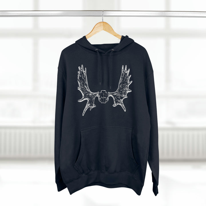 Moose Rack - Premium Pullover Hoodie
