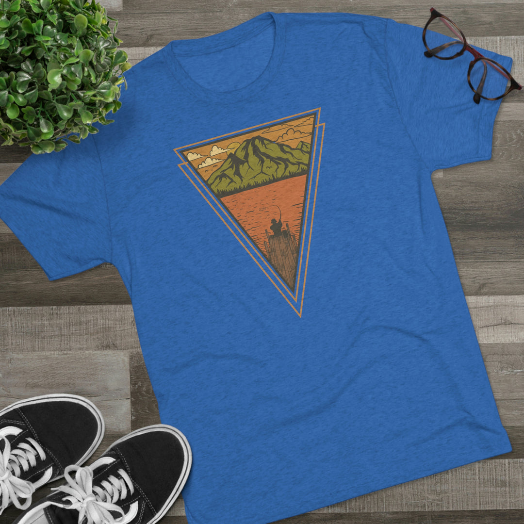 Fly Fishing Triangle Premium Tri-blend Tee