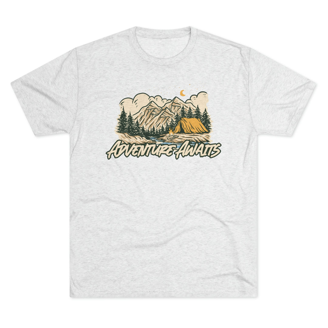 Adventure Awaits - Premium Tri-blend Tee