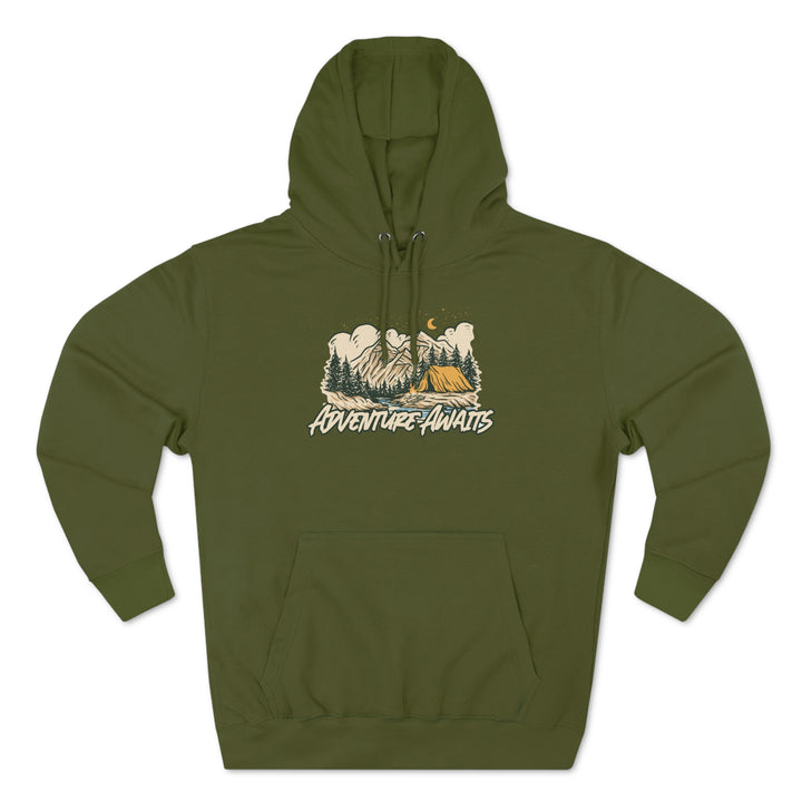 Adventure Awaits - Premium Pullover Hoodie