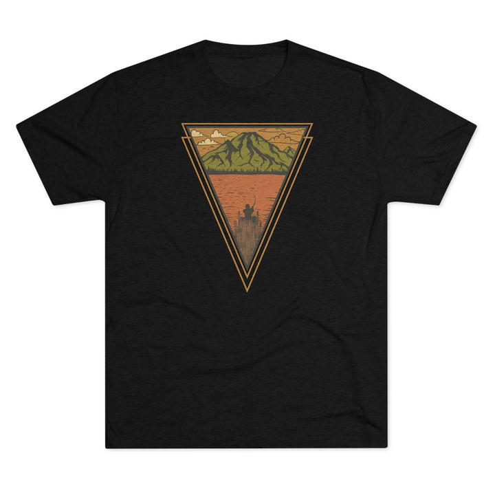 Fly Fishing Triangle Premium Tri-blend Tee