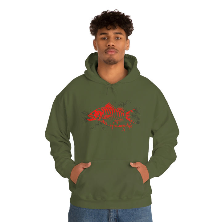 Heavy Weight #fishinglife "Skull" Hoodie