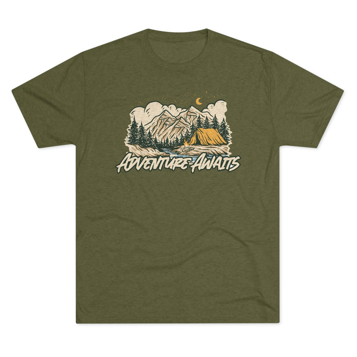 Adventure Awaits - Premium Tri-blend Tee