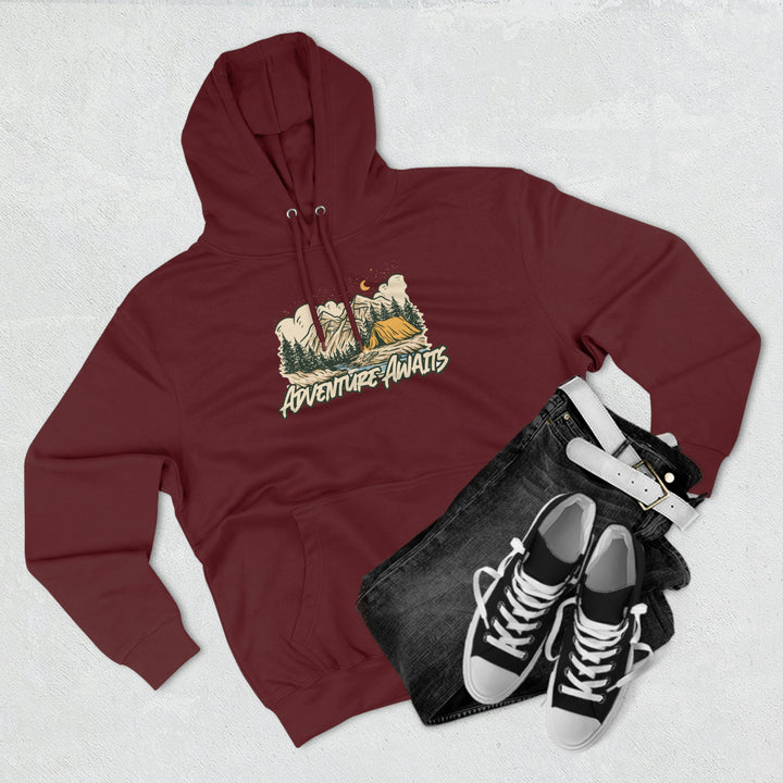Adventure Awaits - Premium Pullover Hoodie