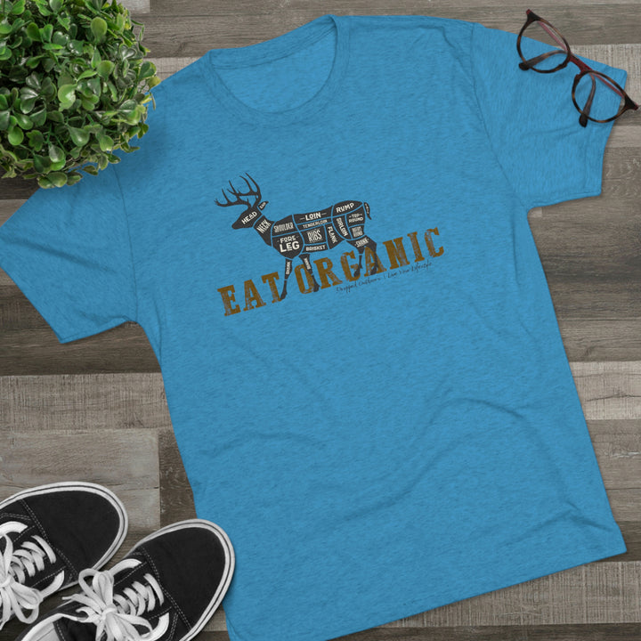 EatOrganic - Deer - Premium Tri-blend Tee
