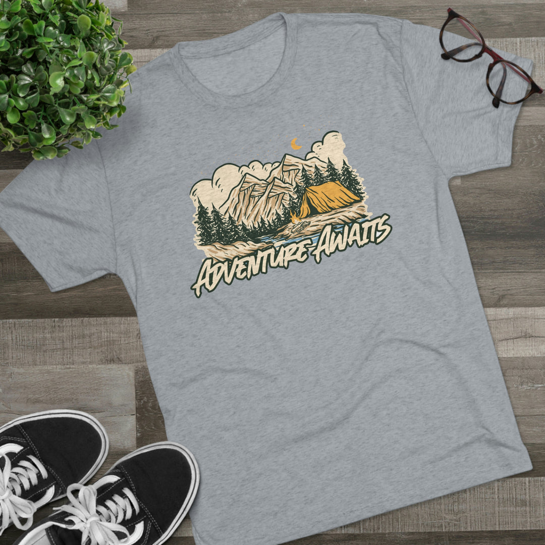 Adventure Awaits - Premium Tri-blend Tee