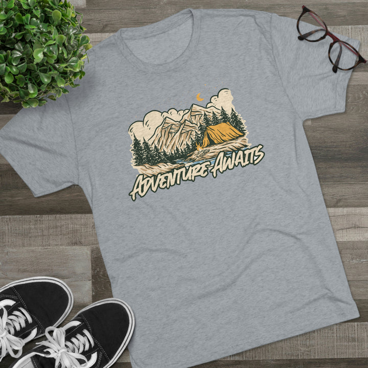 Adventure Awaits - Premium Tri-blend Tee