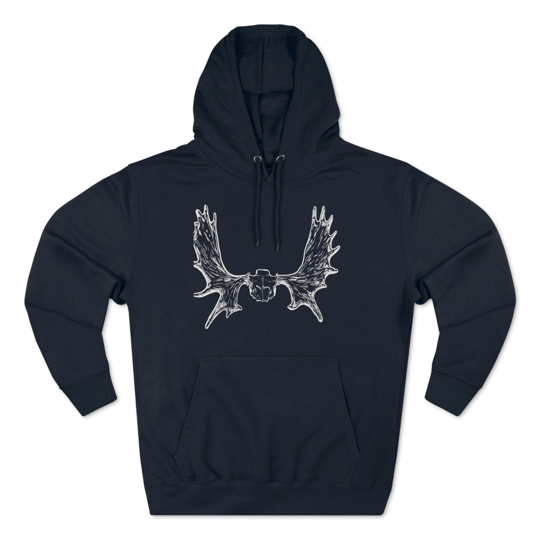 Moose Rack - Premium Pullover Hoodie