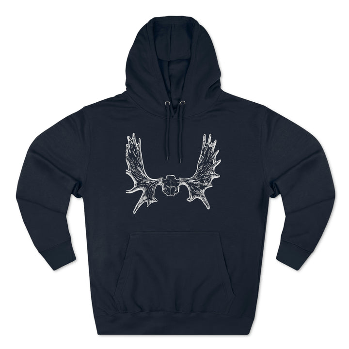Moose Rack - Premium Pullover Hoodie