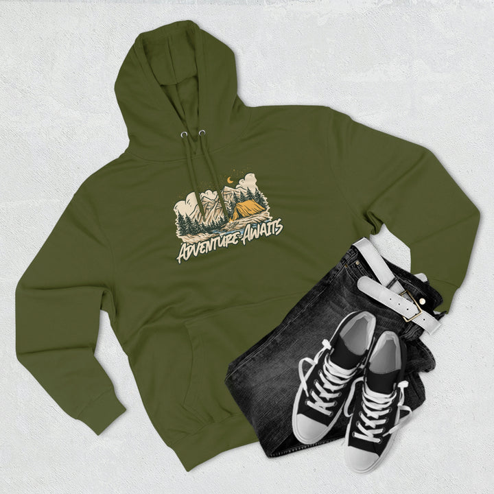 Adventure Awaits - Premium Pullover Hoodie