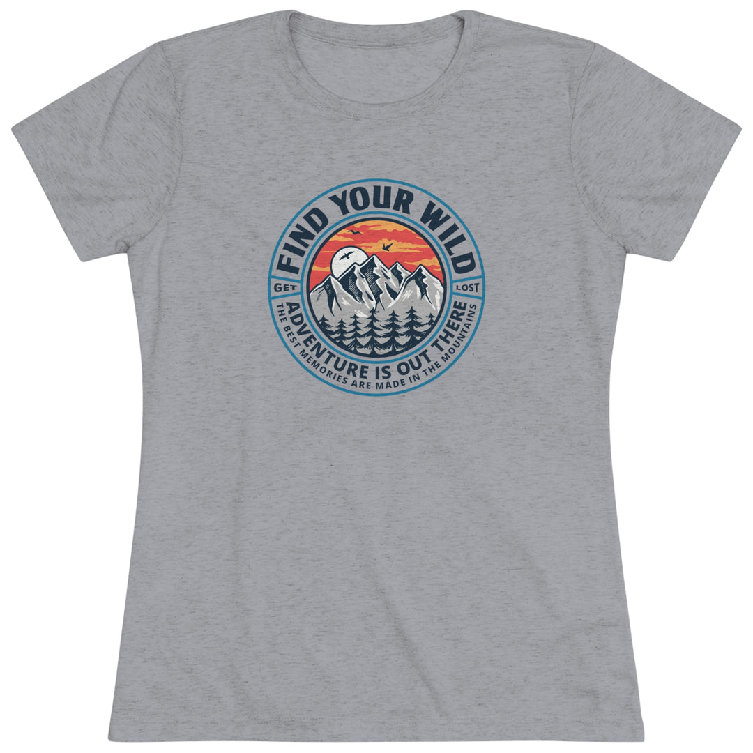 Find Your Wild - Women's Premium Tri-Blend Tee