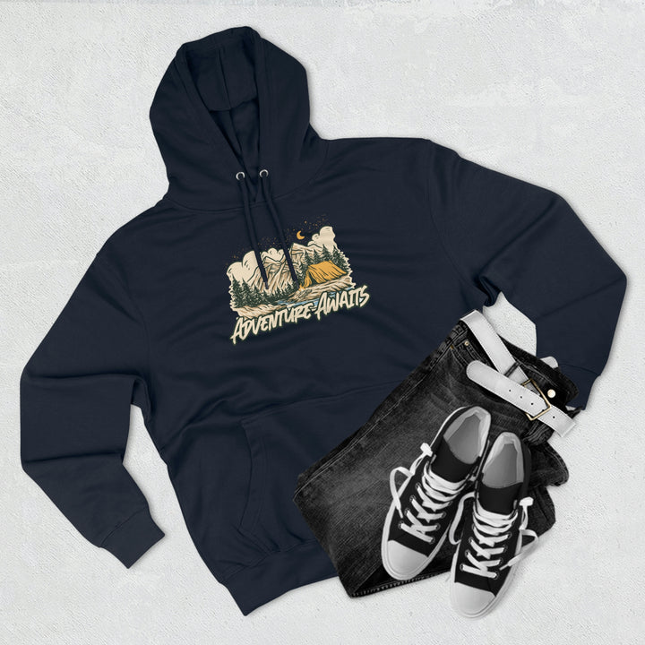 Adventure Awaits - Premium Pullover Hoodie