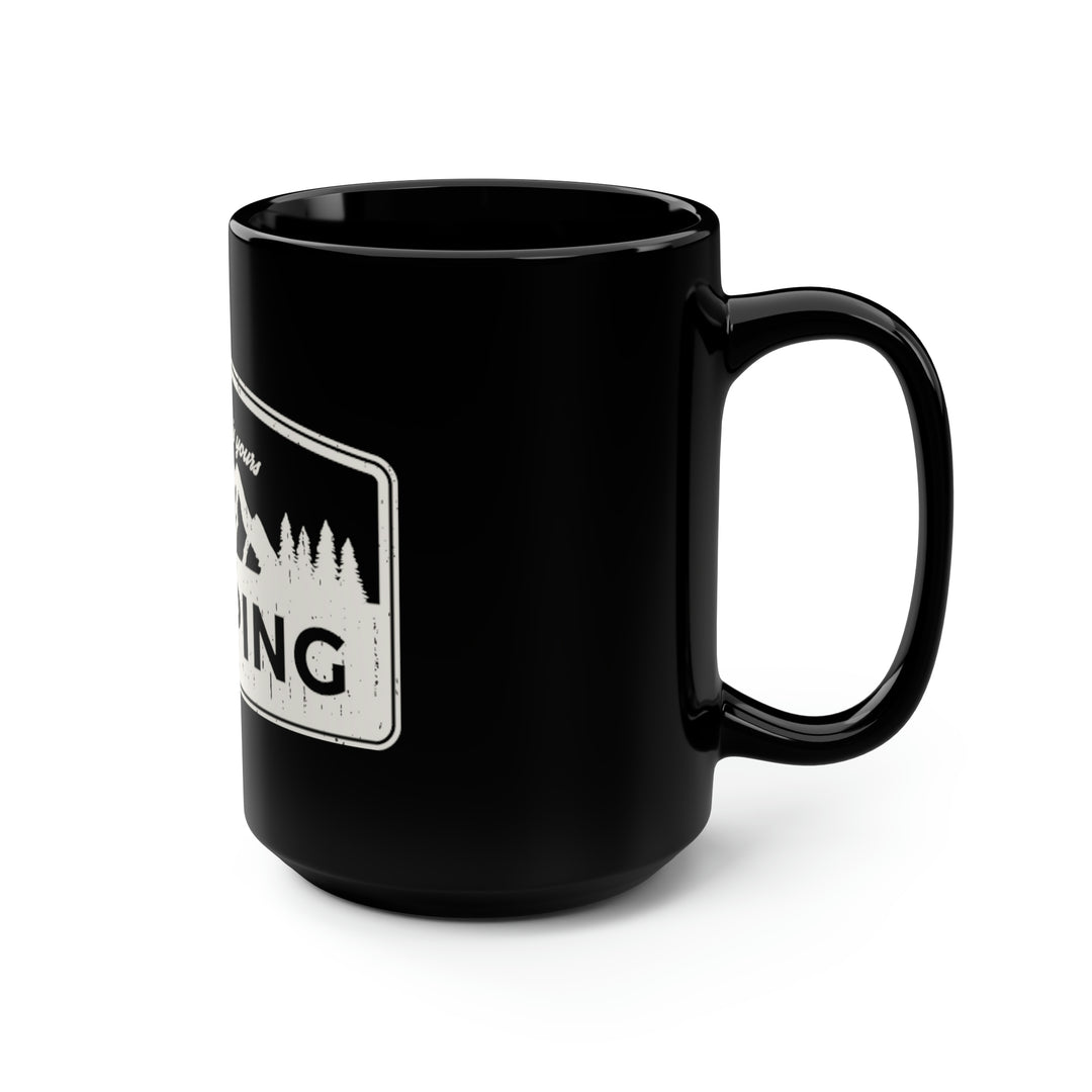 Camping, 15oz Coffee Mug
