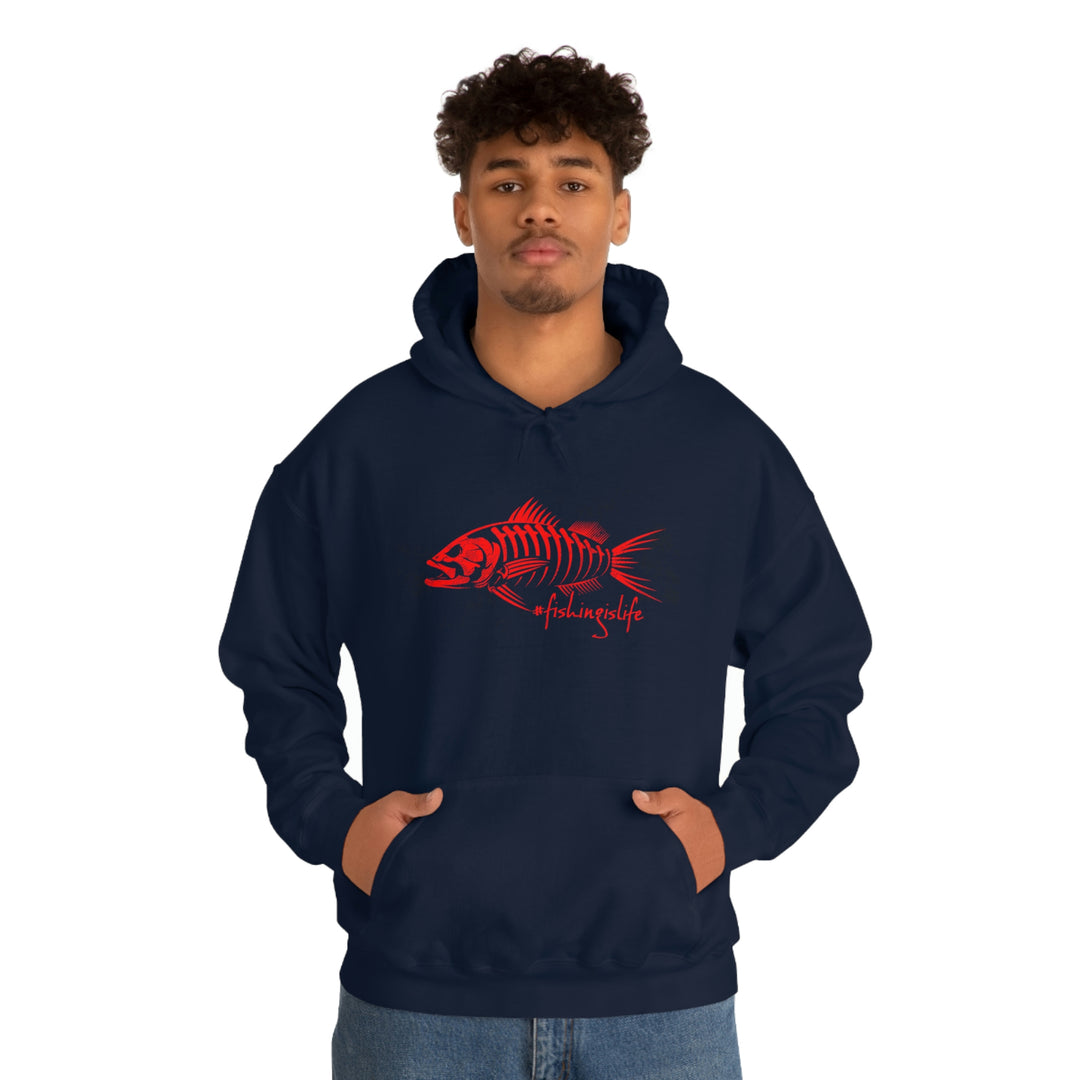 Heavy Weight #fishinglife "Skull" Hoodie