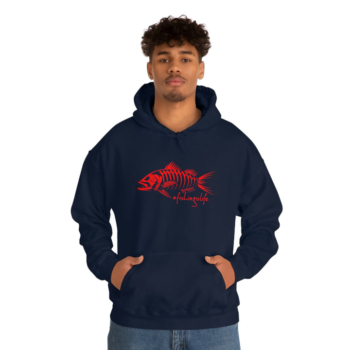 Heavy Weight #fishinglife "Skull" Hoodie