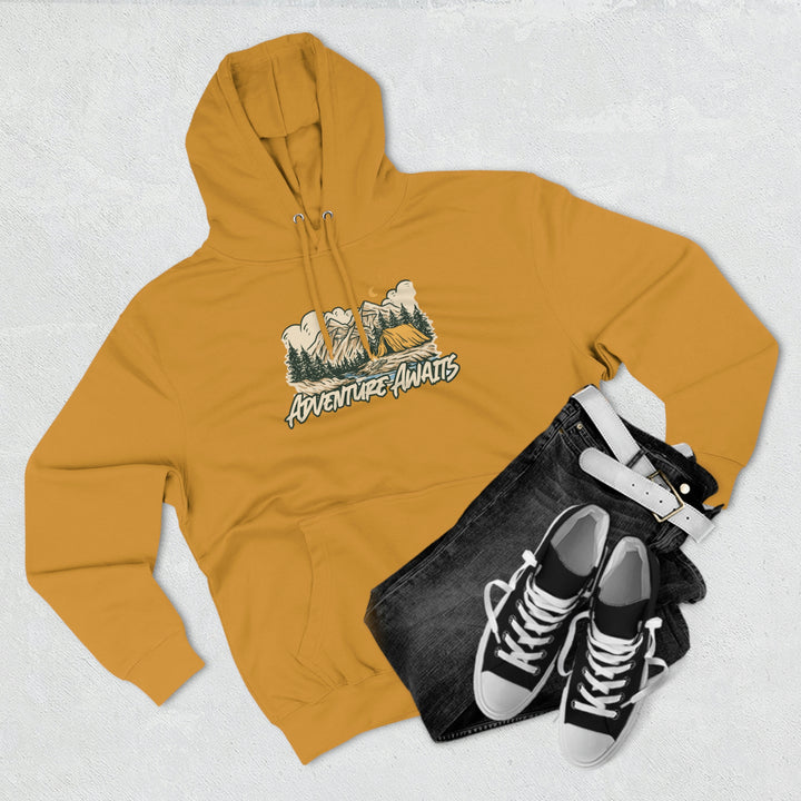Adventure Awaits - Premium Pullover Hoodie