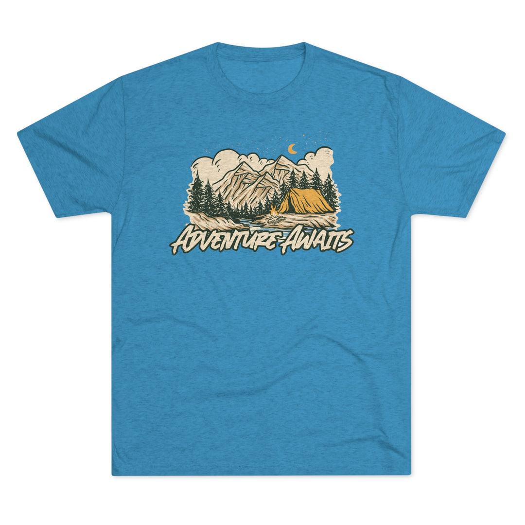 Adventure Awaits - Premium Tri-blend Tee