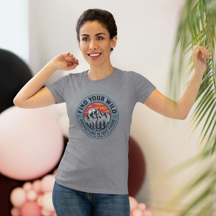 Find Your Wild - Women's Premium Tri-Blend Tee