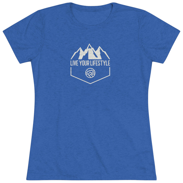 Live Your Lifestyle - Women's Premium Tri-Blend Tee