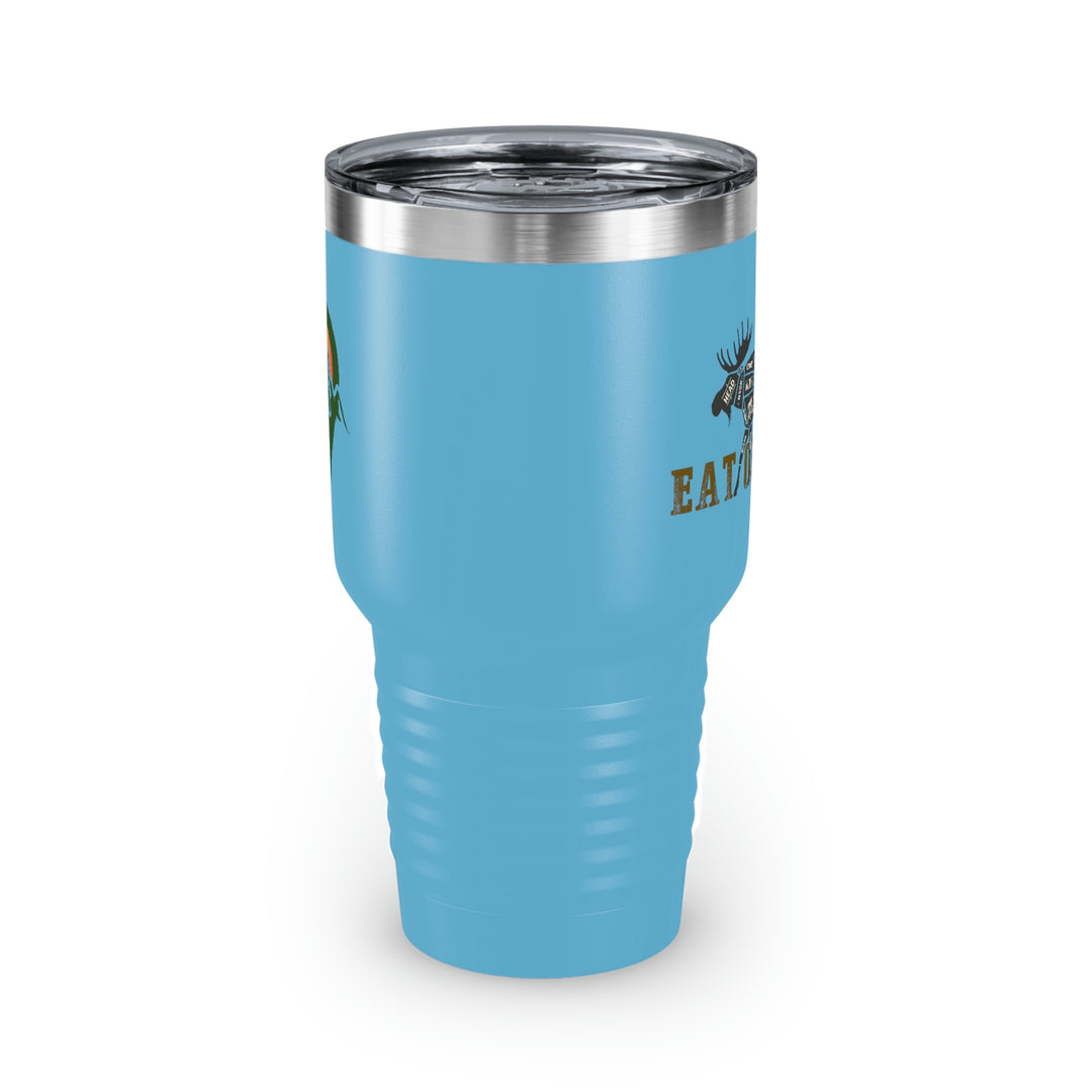 Eat Organic Moose Ringneck Tumbler, 30oz
