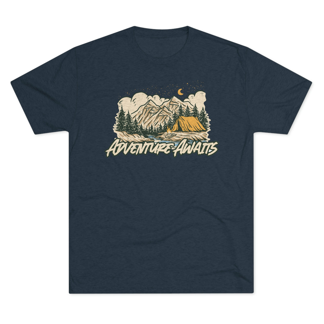 Adventure Awaits - Premium Tri-blend Tee