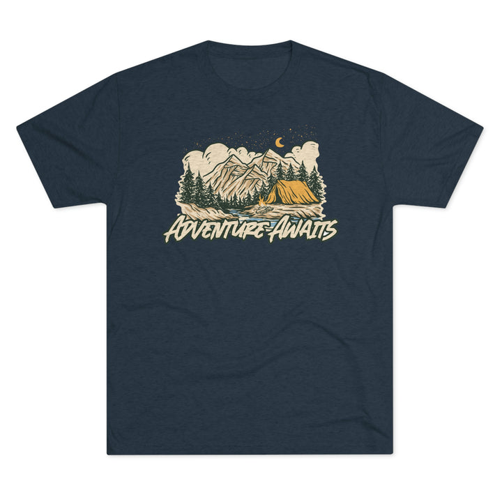 Adventure Awaits - Premium Tri-blend Tee