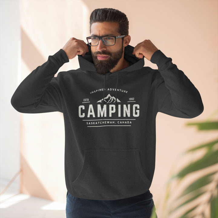 Camping Vintage Premium Pullover Hoodie