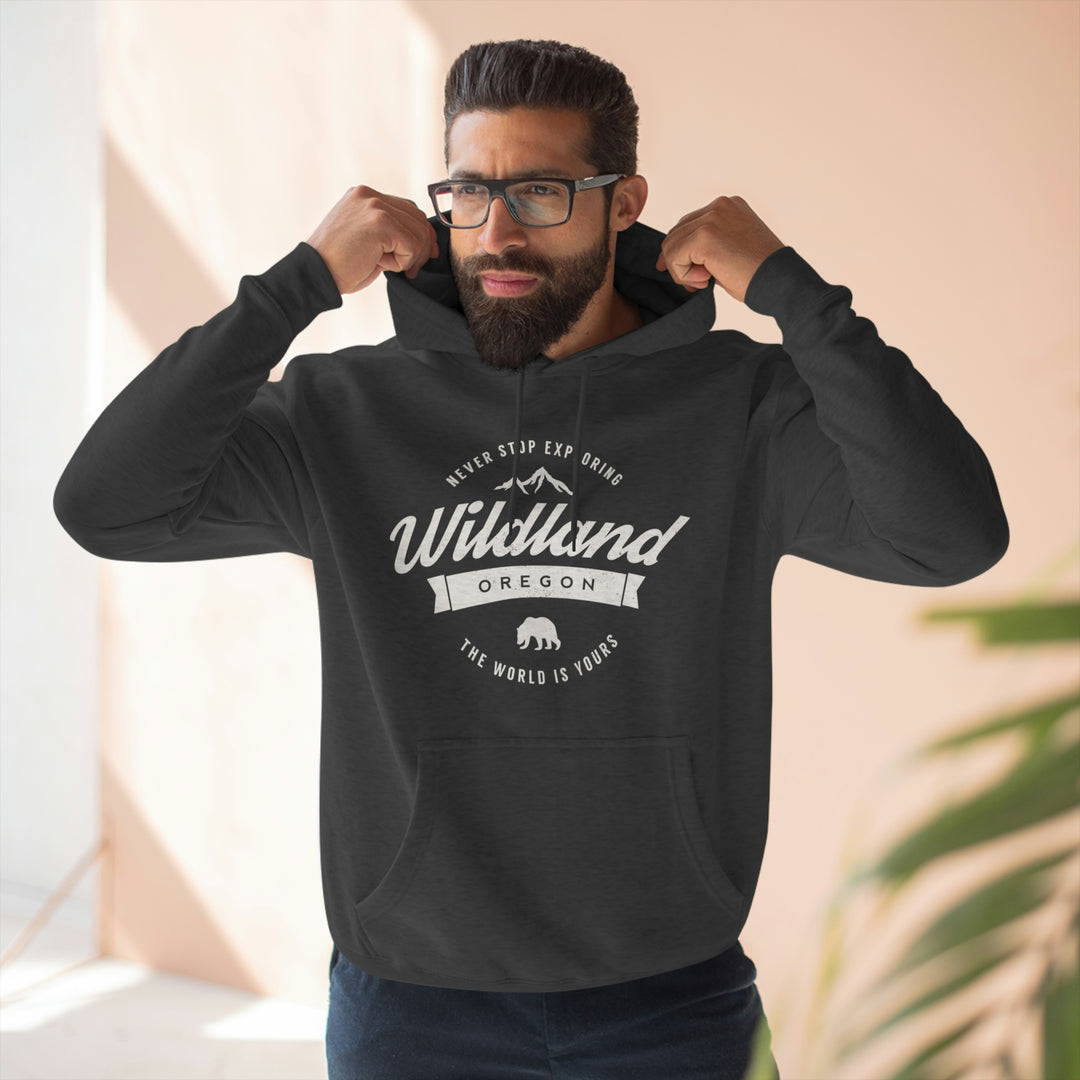Never Stop Exploring - Premium Pullover Hoodie