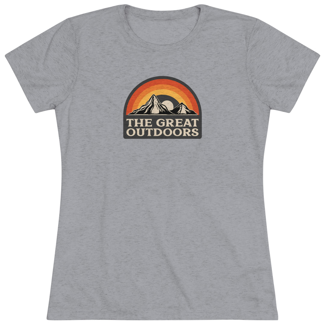 The Great Outdoors Women's Premium Tri-Blend Tee