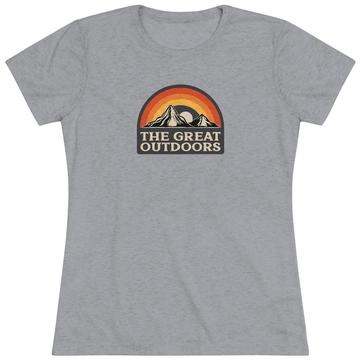 The Great Outdoors Women's Premium Tri-Blend Tee