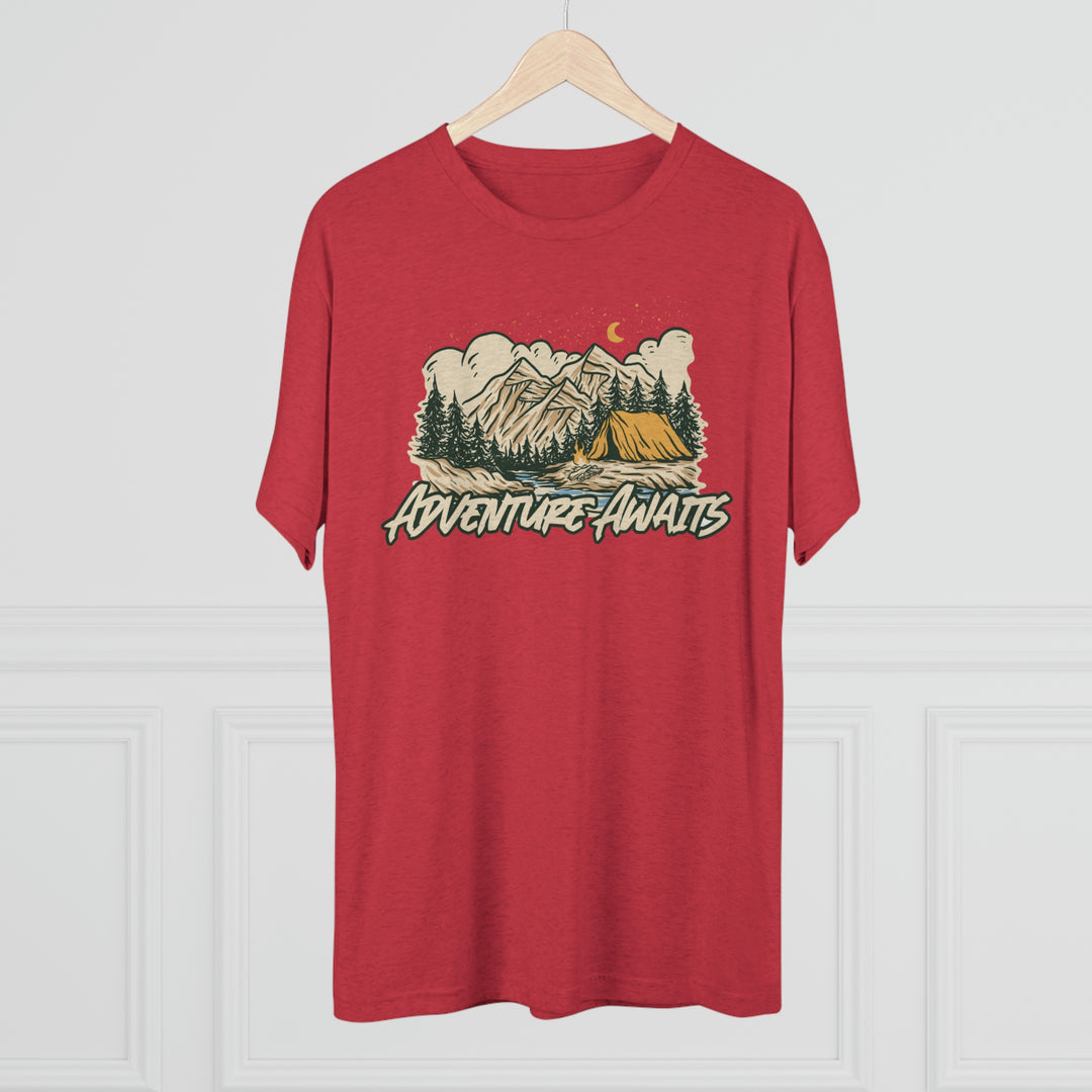 Adventure Awaits - Premium Tri-blend Tee