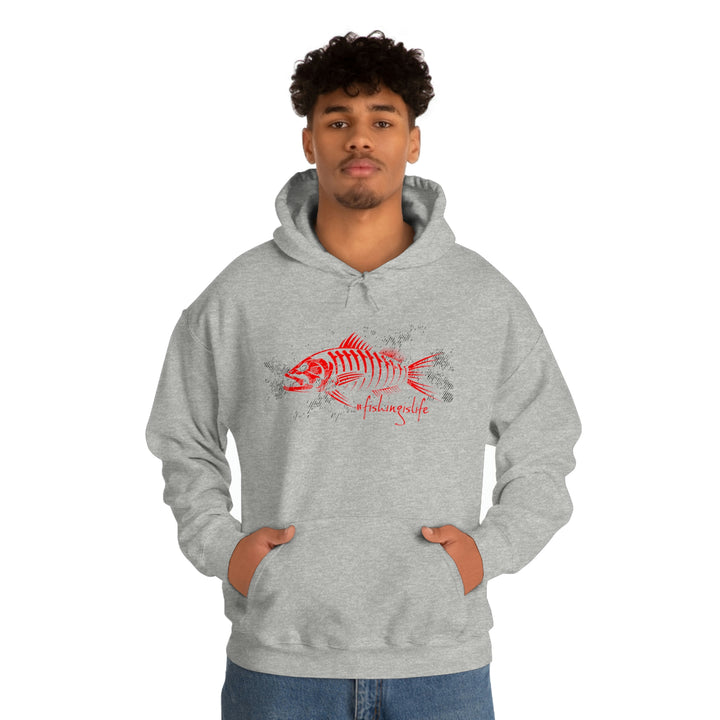 Heavy Weight #fishinglife "Skull" Hoodie