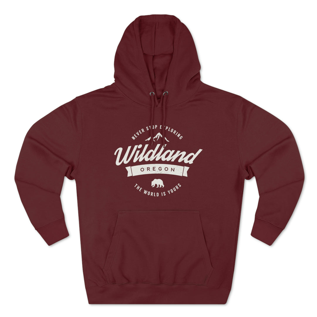 Never Stop Exploring - Premium Pullover Hoodie