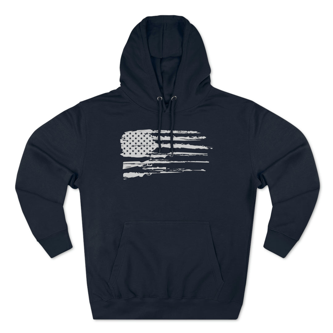 2A Flag - Premium Pullover Hoodie