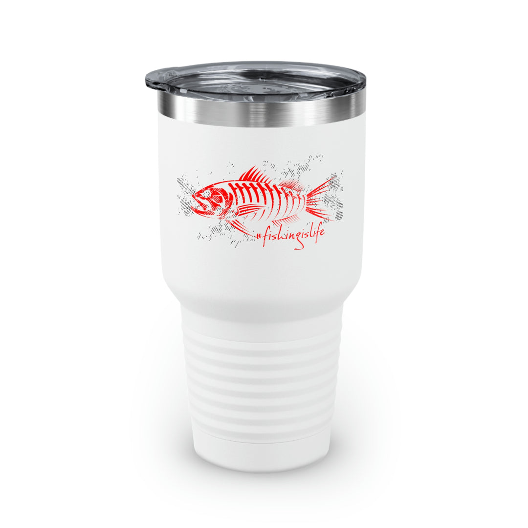 #FishingLife Ringneck Tumbler, 30oz