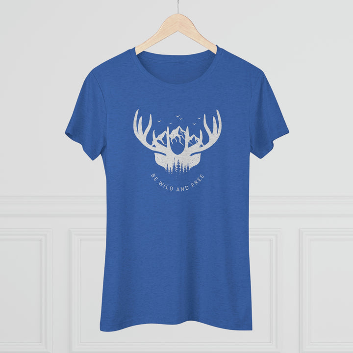 Women's Wild & Free Premium Tri-Blend Tee