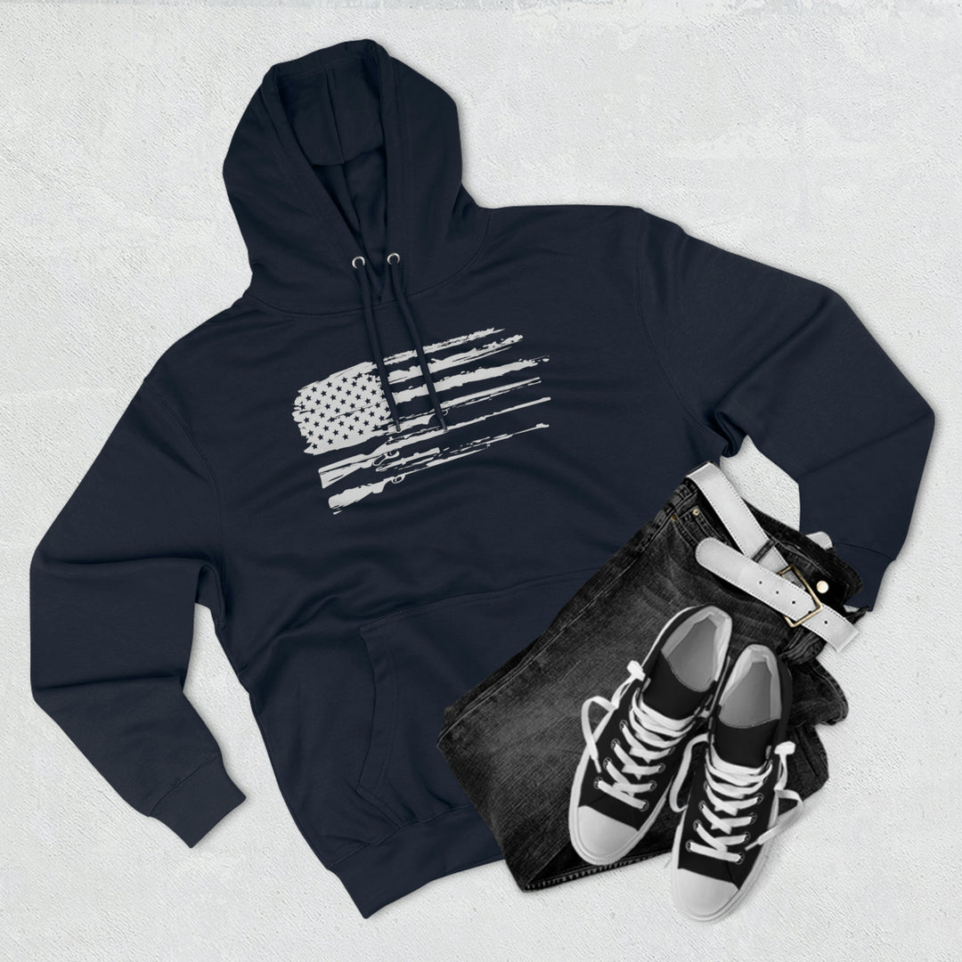 2A Flag - Premium Pullover Hoodie