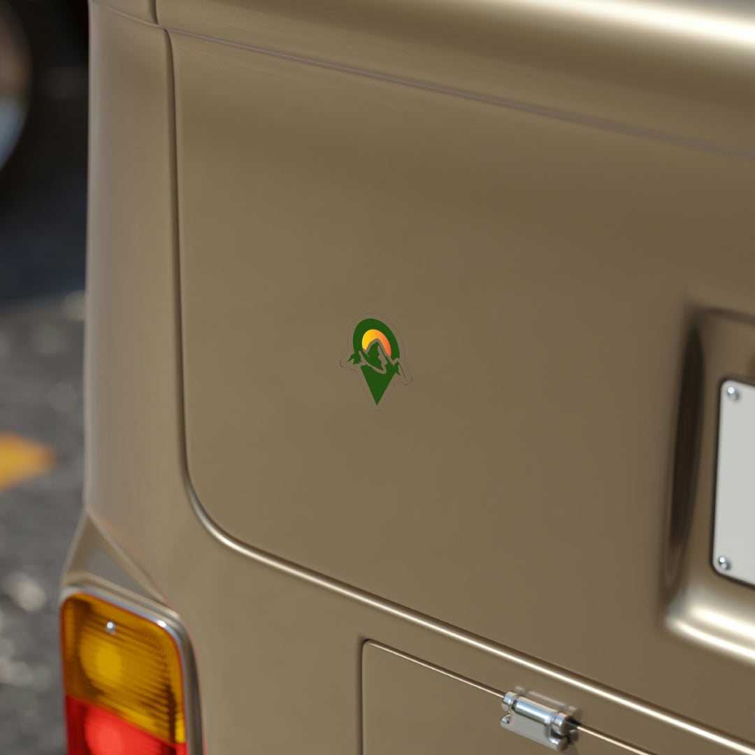 Dropped Die-Cut Decal