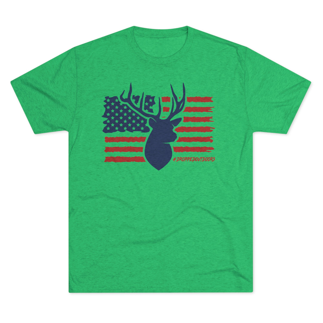 Elk Flag Premium Tri-blend Tee