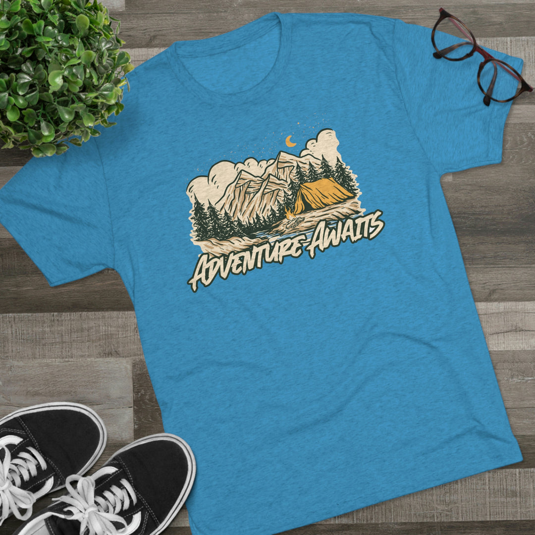 Adventure Awaits - Premium Tri-blend Tee