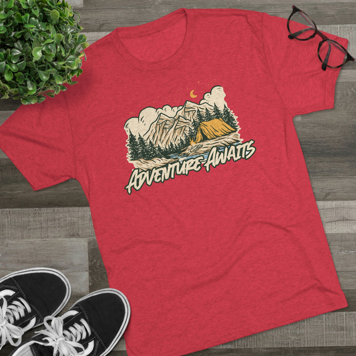Adventure Awaits - Premium Tri-blend Tee