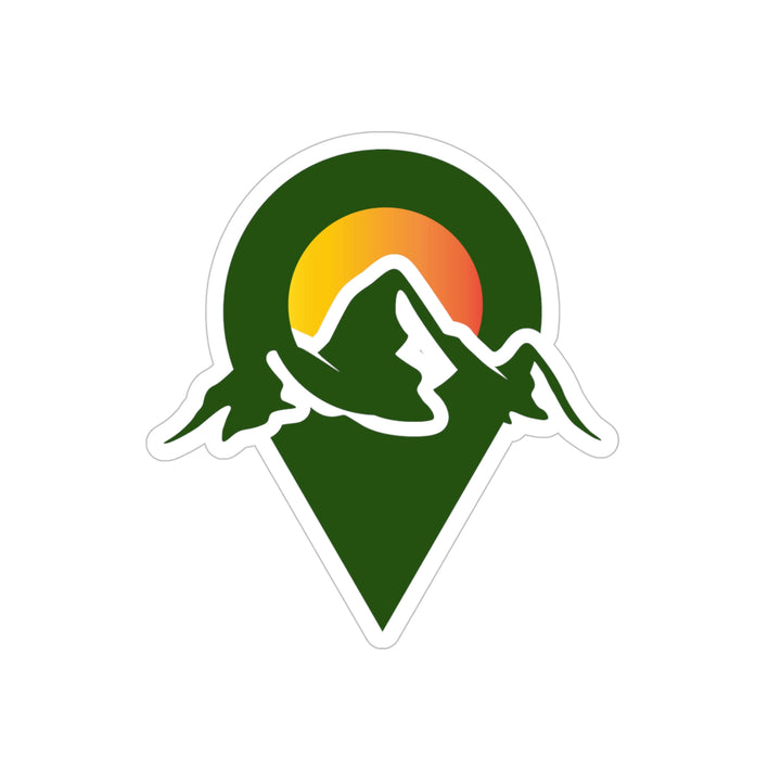 Dropped Die-Cut Decal