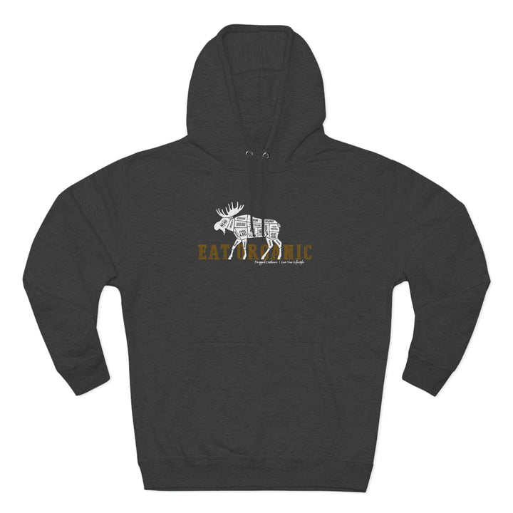 Eat Organic - Moose - Premium Hoodie