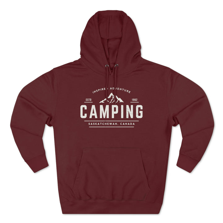 Camping Vintage Premium Pullover Hoodie