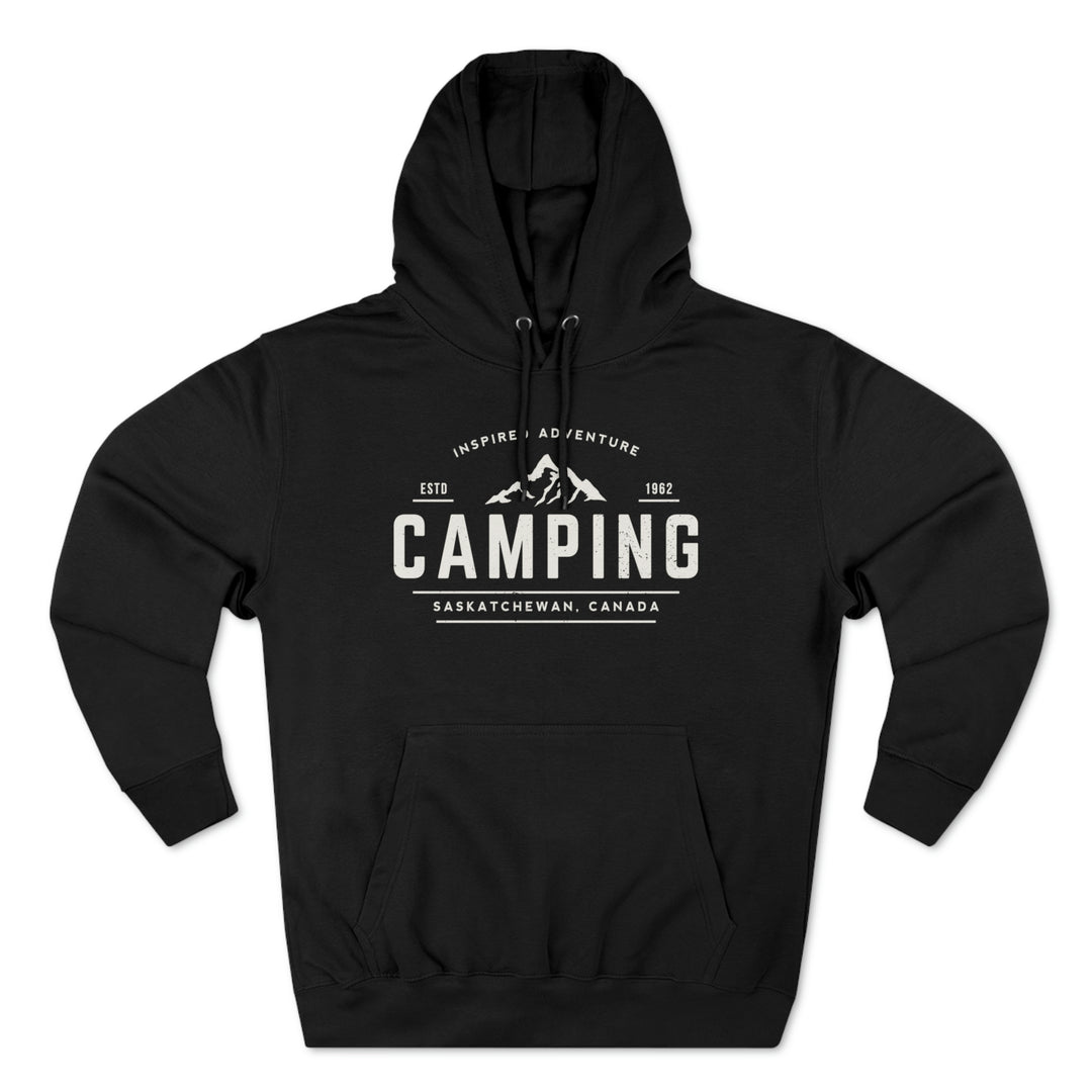 Camping Vintage Premium Pullover Hoodie