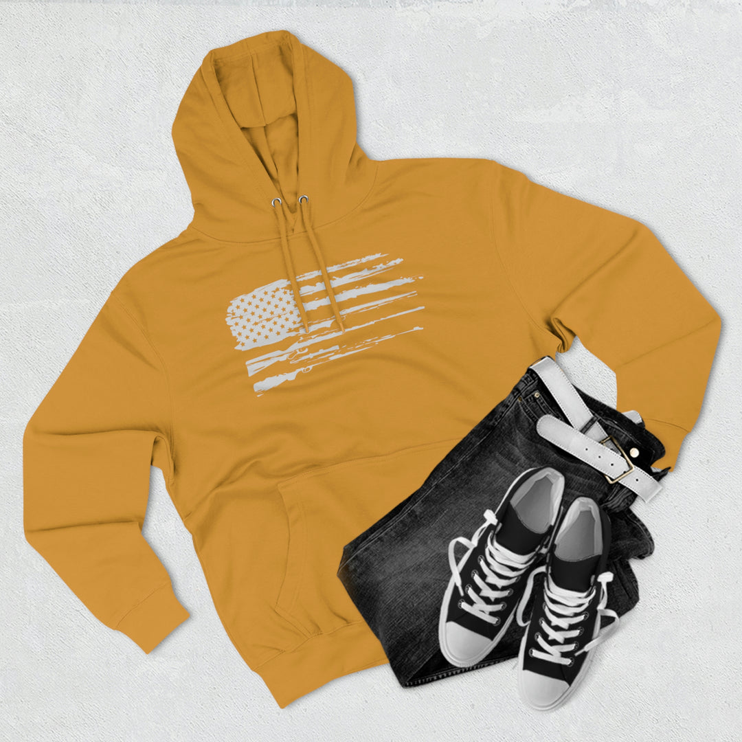 2A Flag - Premium Pullover Hoodie